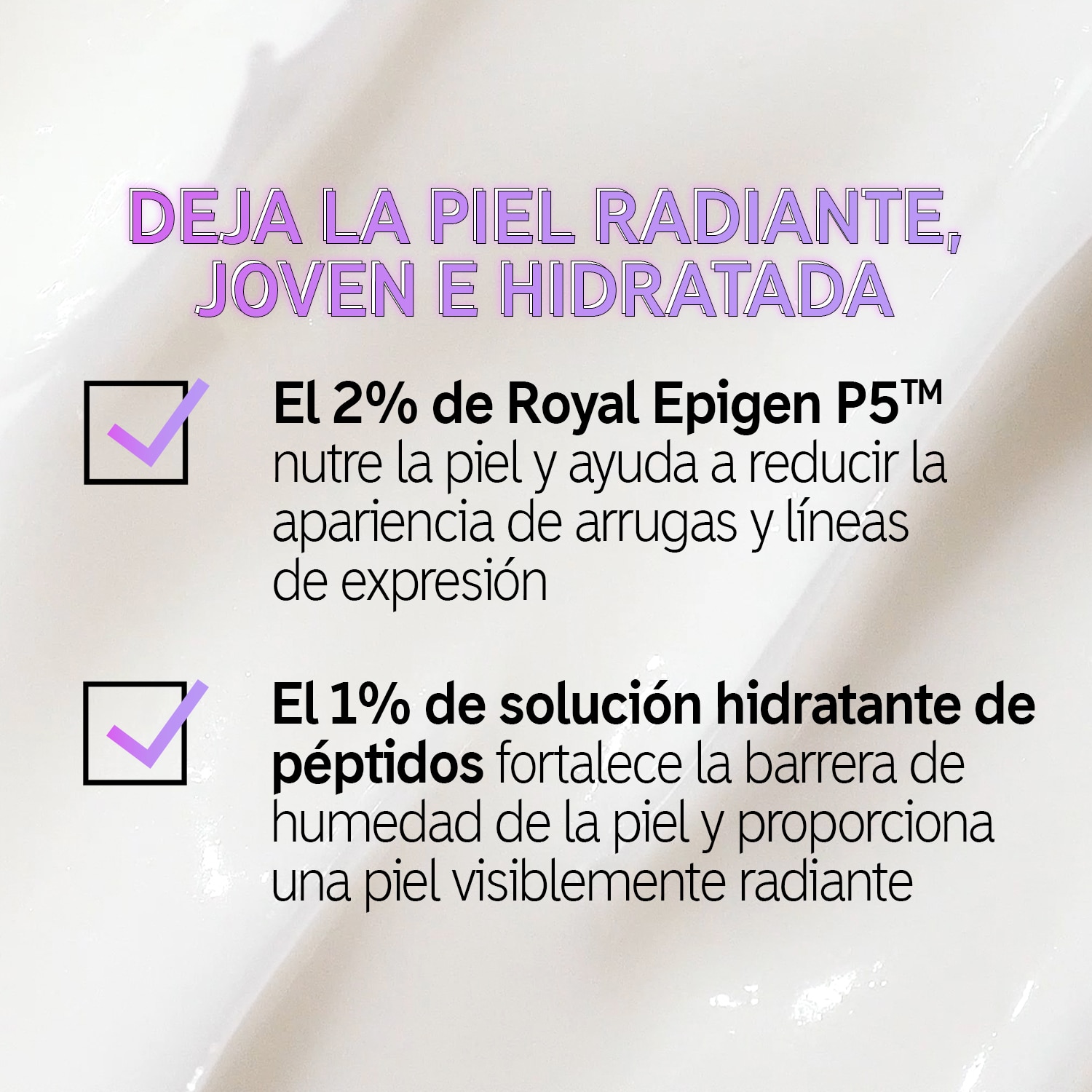 PEPTIDE MOISTURIZER (CREMA REAFIRMANTE E HIDRATANTE)